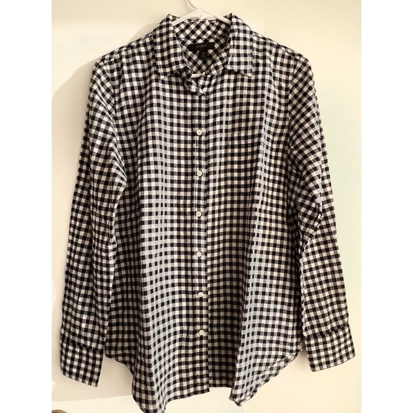 J. Crew gingham shirt - Picture 3 of 6